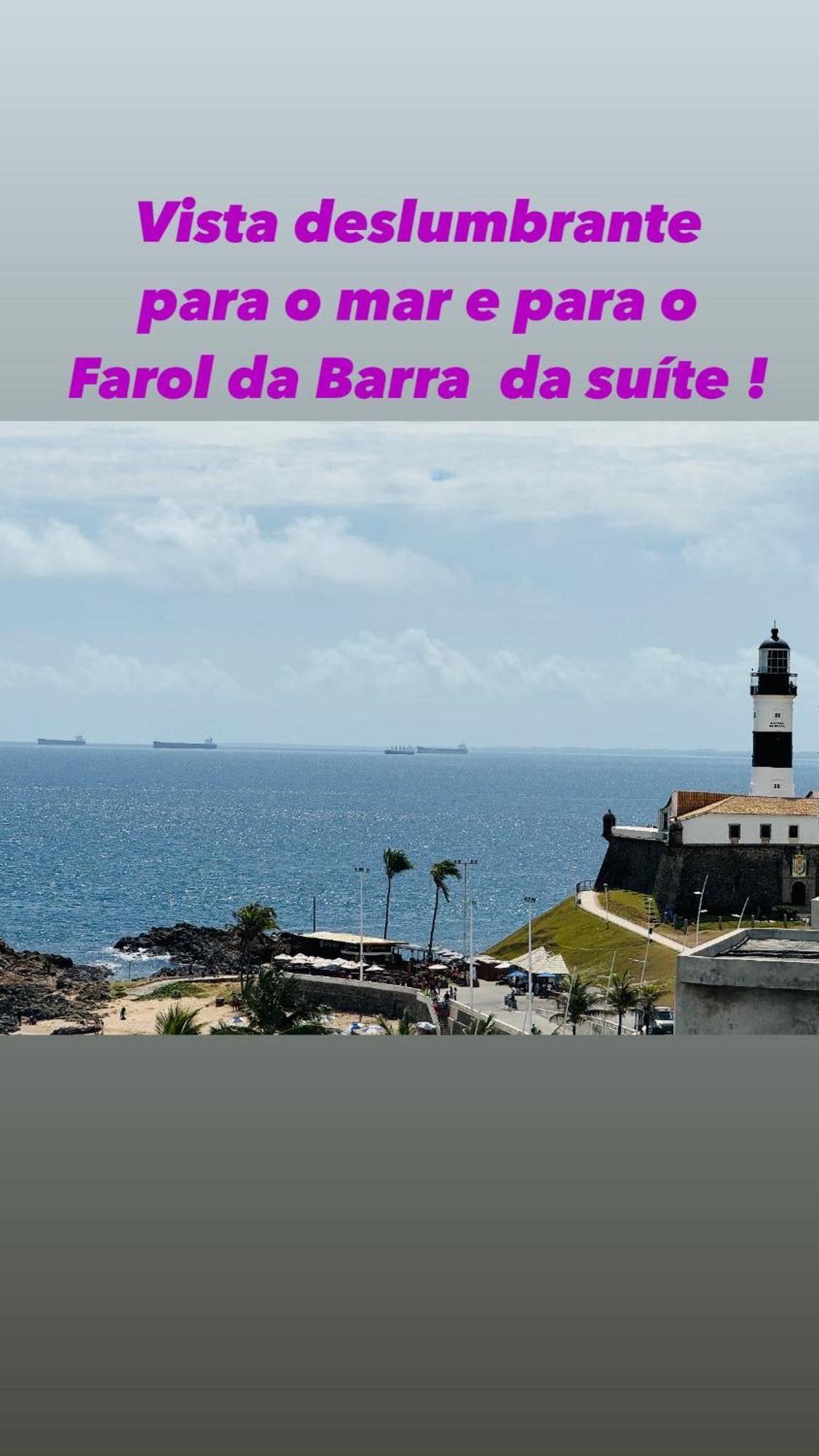 Belissimo Vista Mar Na Barra. Diretamente No Circuito Do Carnaval - Em Frente A Apartment