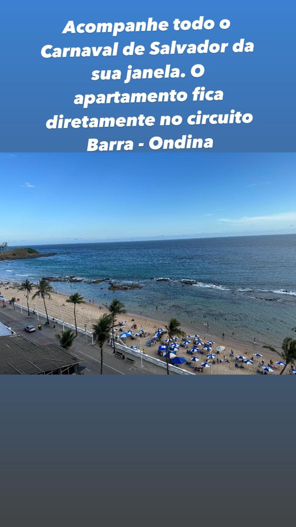 Belissimo Vista Mar Na Barra. Diretamente No Circuito Do Carnaval - Em Frente A *