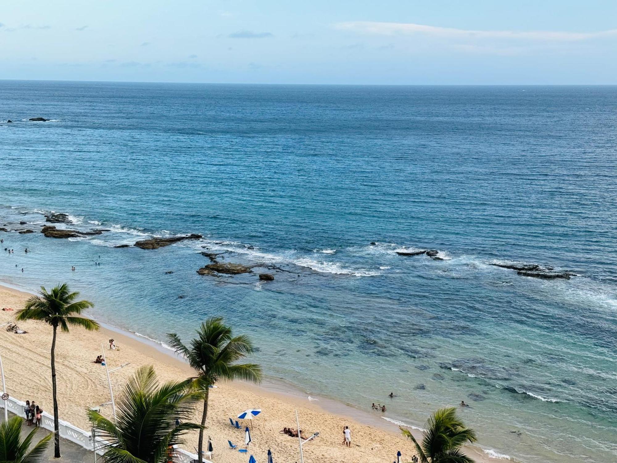 Apartamento Belissimo Vista Mar Na Barra. Diretamente No Circuito Do Carnaval - Em Frente A Salvador de Bahía