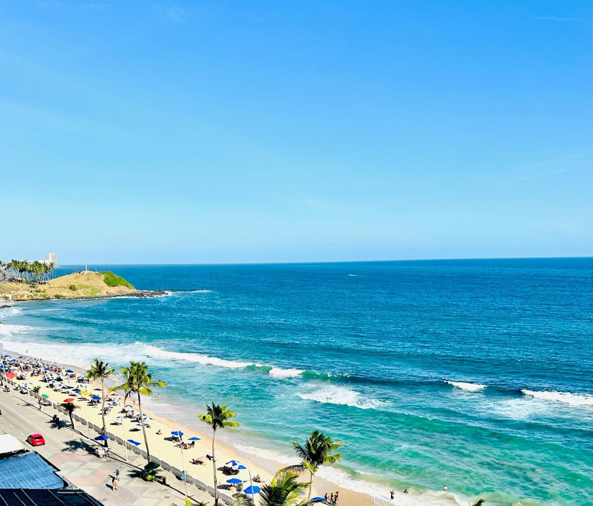 Apartamento Belissimo Vista Mar Na Barra. Diretamente No Circuito Do Carnaval - Em Frente A